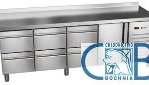 Stół chłodniczy 1-drzwiowy z szufladami Essenzial Line Asber ETP-6-250-16 HC SB40