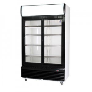 Energooszczędna Szafa  chłodnicza przeszklona CB BOCHNIA  poj. 800 l (LG-800S) drzwi przesuwne