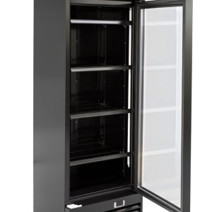 Energooszczędna Czarna Witryna chłodnicza przeszklona   LG 268F  BLACK