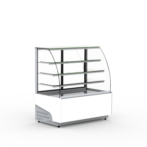 ENERGOOSZCZĘDNA WITRYNA CUKIERNICZA WCh-1/C ESTERA 1340x830mm (SZYBA GIĘTA)