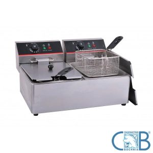 Frytownica elektryczna 2-komorowa TEF-11L-2 Indeks: FRYT.CH TEF-11L-2