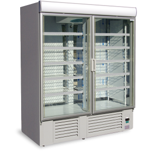 Szafa mroźnicza przeszklona OLA 2 M   1400 L