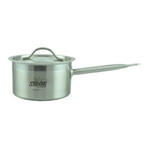 Rondel nierdzewny z pokrywką – poj. 10 l (śr. 28 cm) CSA