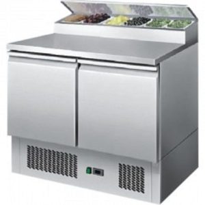 Stół chłodniczy 2-drzwiowy z nadstawką ESL3832