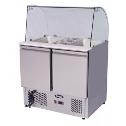 Stół chłodniczy sałatkowy 2-drzwiowy  ESL3811