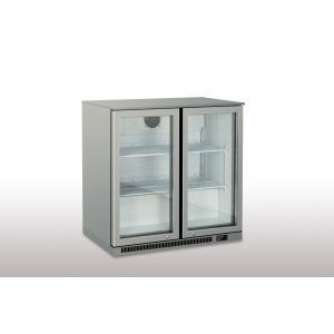 Barowa szafa 2-Drzwiowa NIerdzewna POJ. 220L DBQ220SO