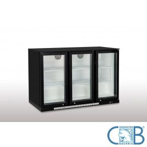 Witryna Barowa 3-Drzwiowa (poj. 303L) DBQ300LS Drzwi Suwane Indeks: DBQ300LS