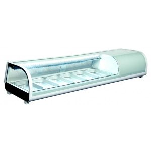 Witryna ekspozycyjna nadstawka chłodnicza do sushi RTS-42L 4xGN1/3